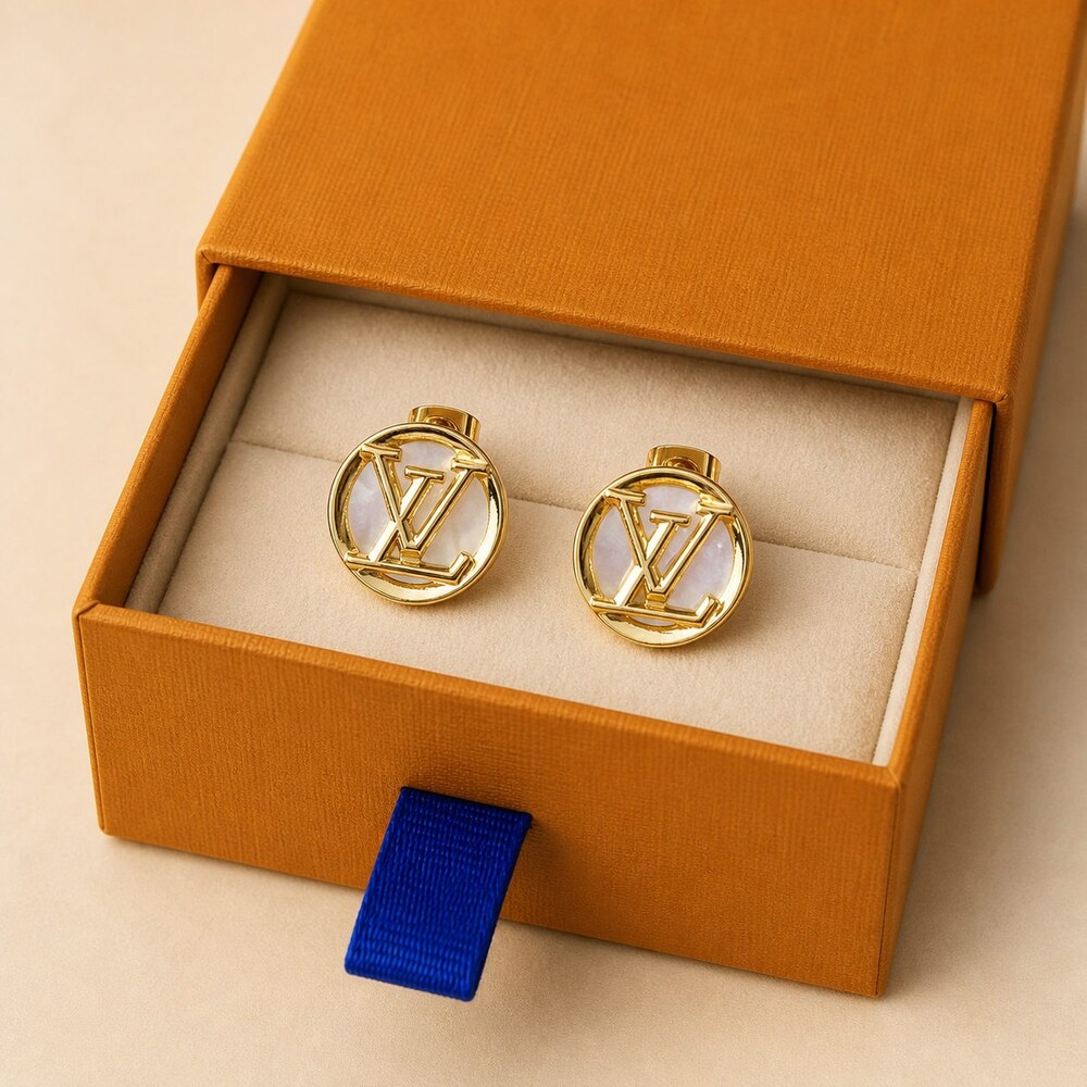 Louis Vuitton Signature Earrings Style 10 | New with Box